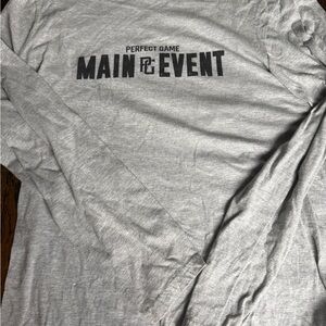 Perfect Game Main Event Gray Men's Shirt XL